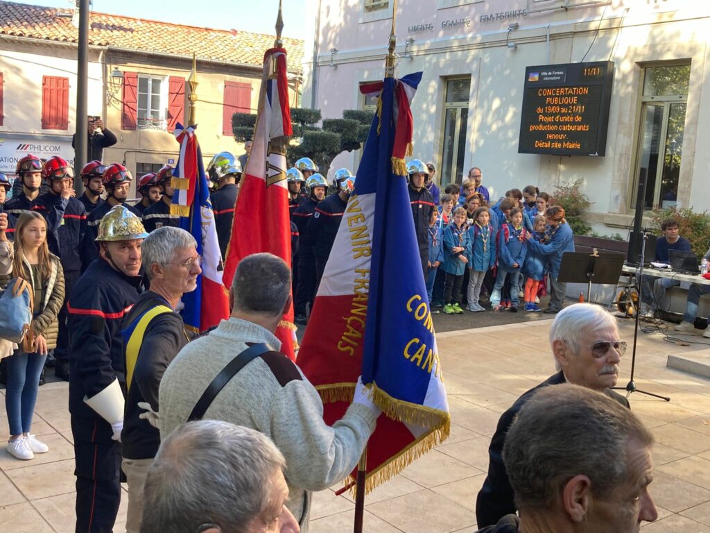 Les EEDF de FUVEAU commémore l’armistice de 1918