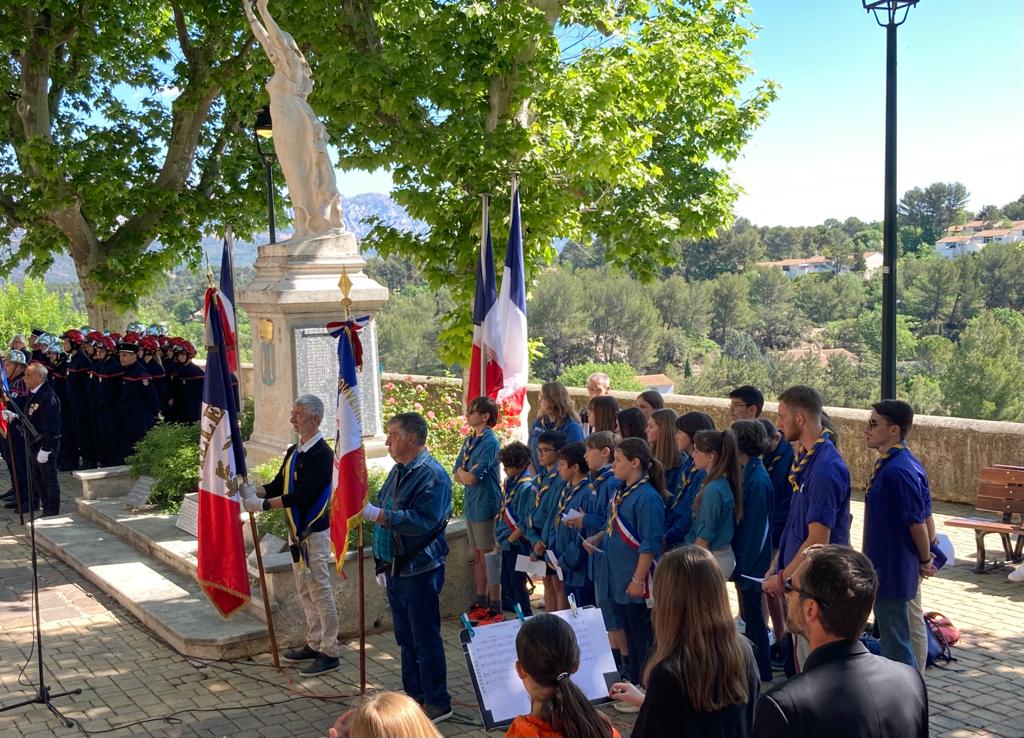 Les éclaireurs commémorent la fin de la IIéme guerre mondiale