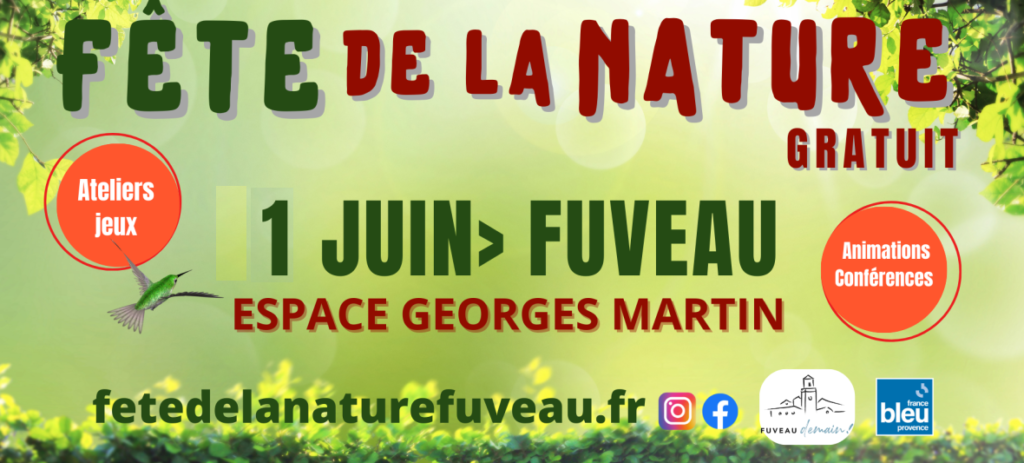 Journée  – 1er Juin 25 – Fuveau – Fête de la Nature